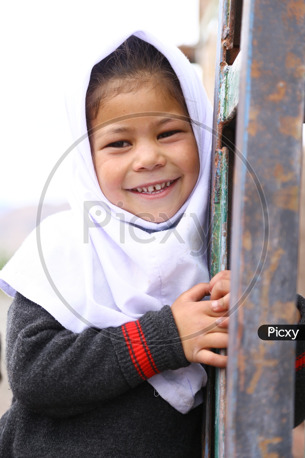 Smiling School Kid