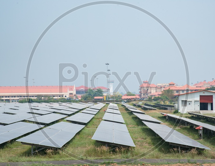 Solar Panels at Cochin/Kochi Airport,Kerala
