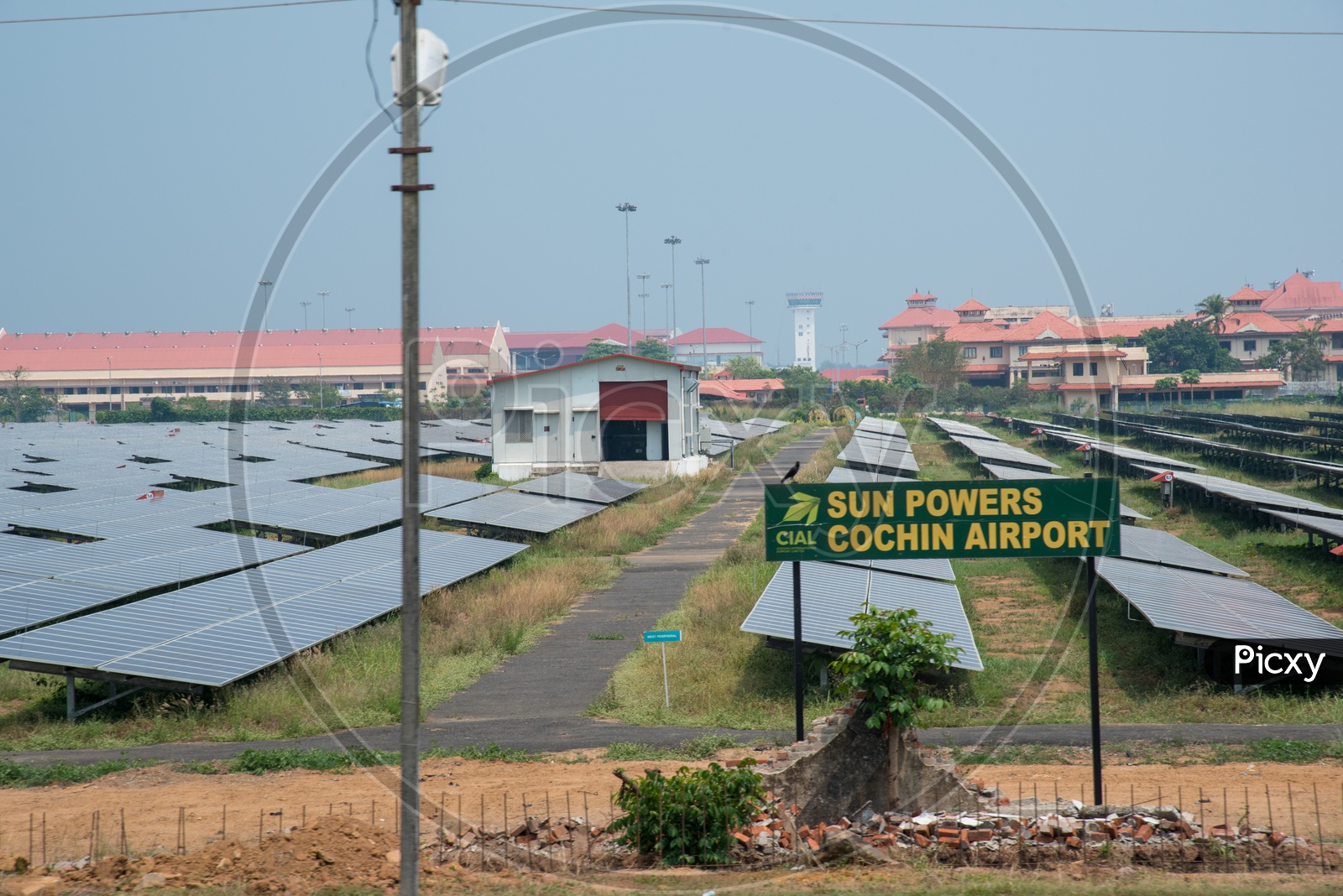 Solar Panels at Cochin/Kochi Airport,Kerala