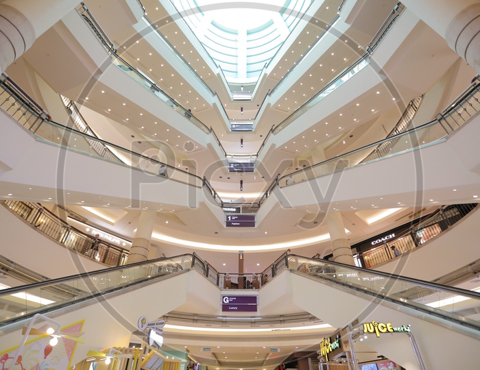 Inside Suria KLCC Mall