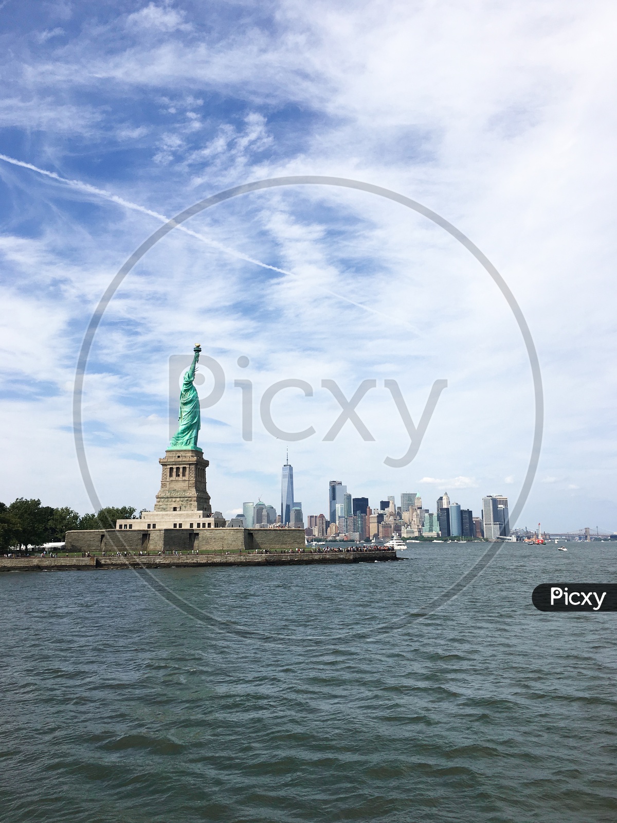 Status of Liberty as seen from the Ferry