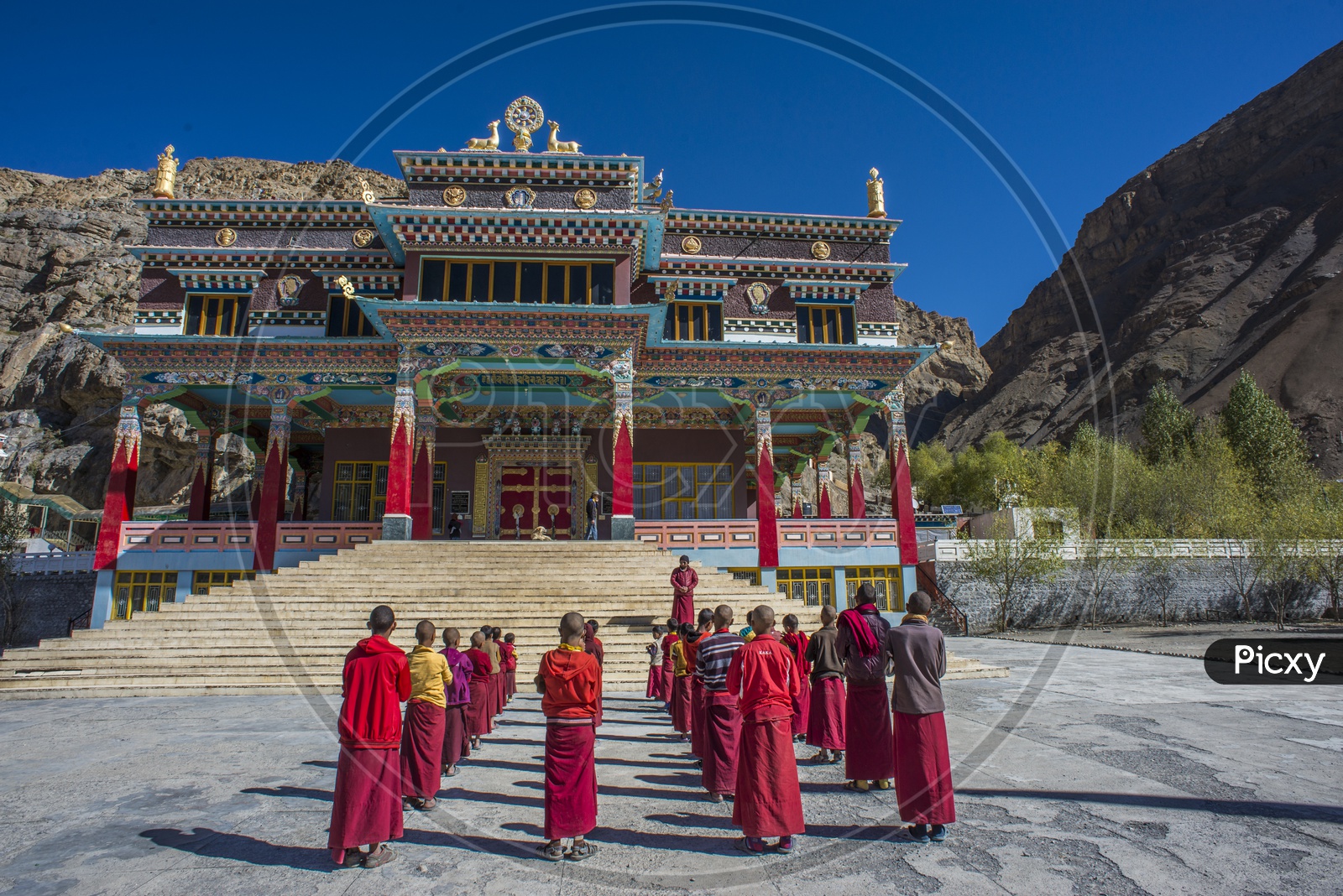 Sakya Tangyud Monastery at Spiti Valley