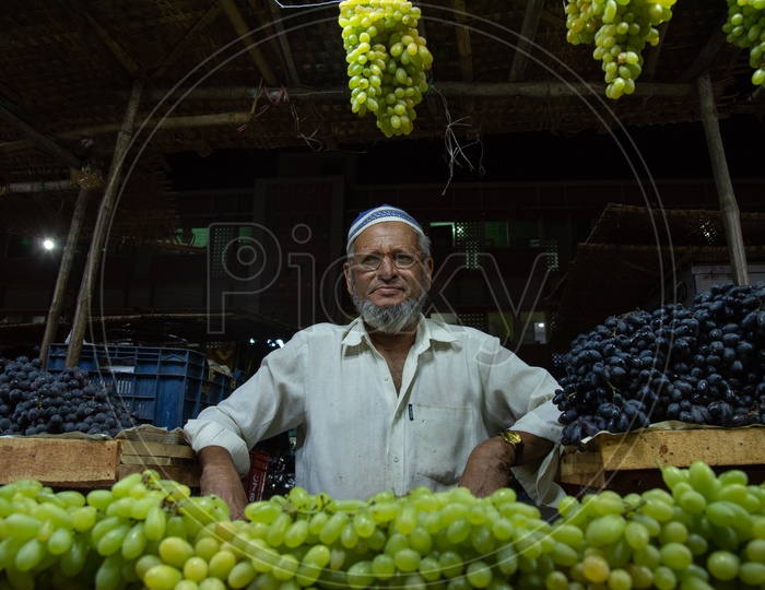 A fruit Vendor.