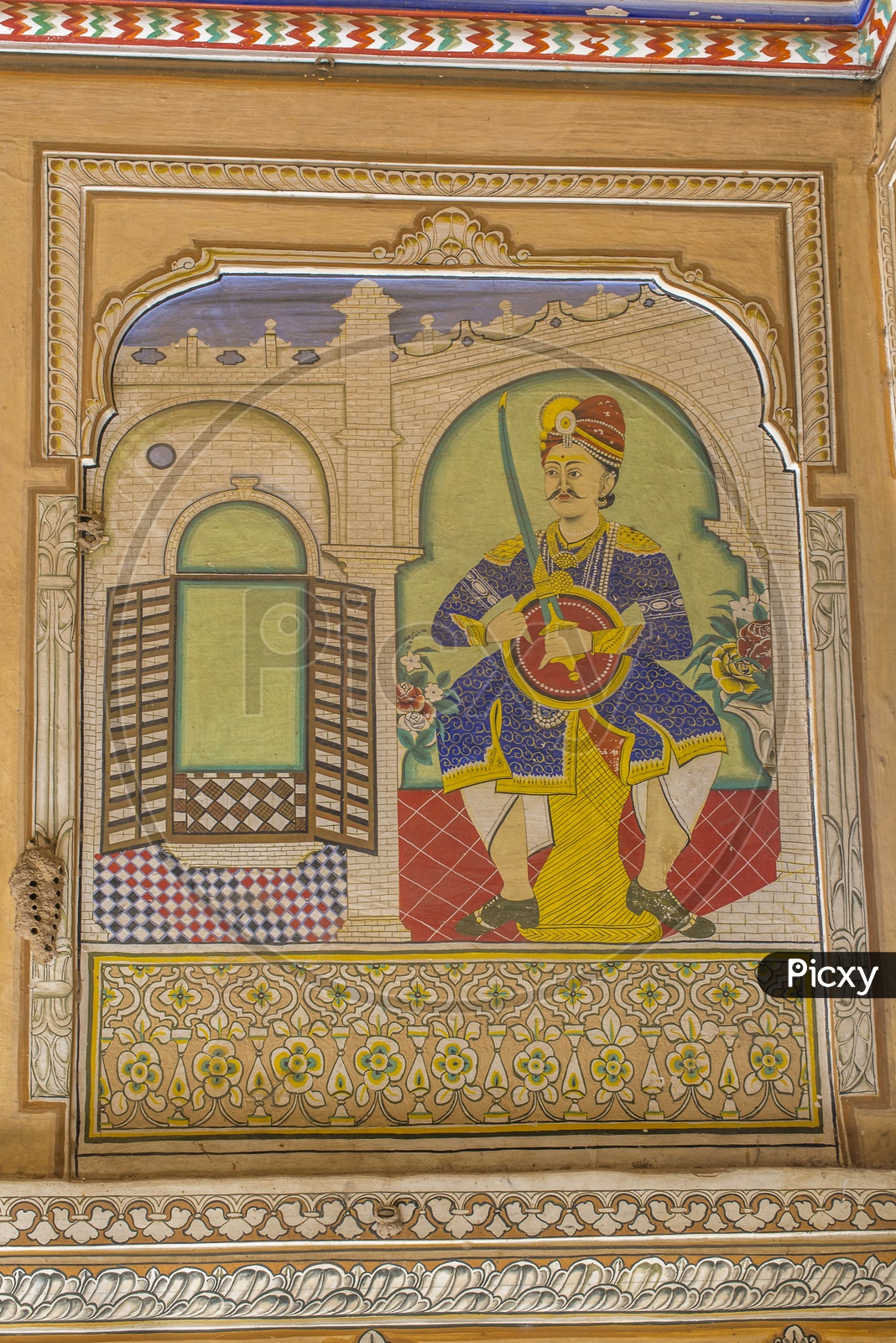 Paintings in Havelis of Shekhawati, Rajasthan
