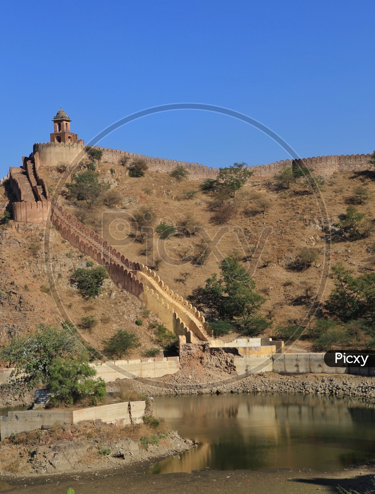 Amber fort in Jaipur.