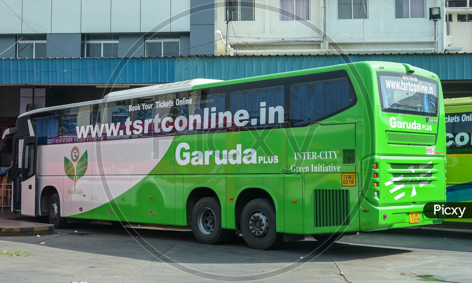 TSRTC Garuda Luxury Intercity Bus