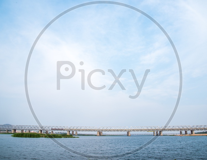 Railway Bridge, Vijayawada.