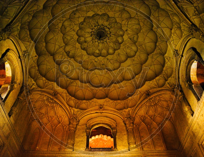 Safdarjung tomb Roof architecture work