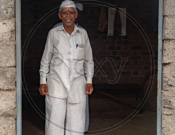 Local man from a village in Maharashtra
