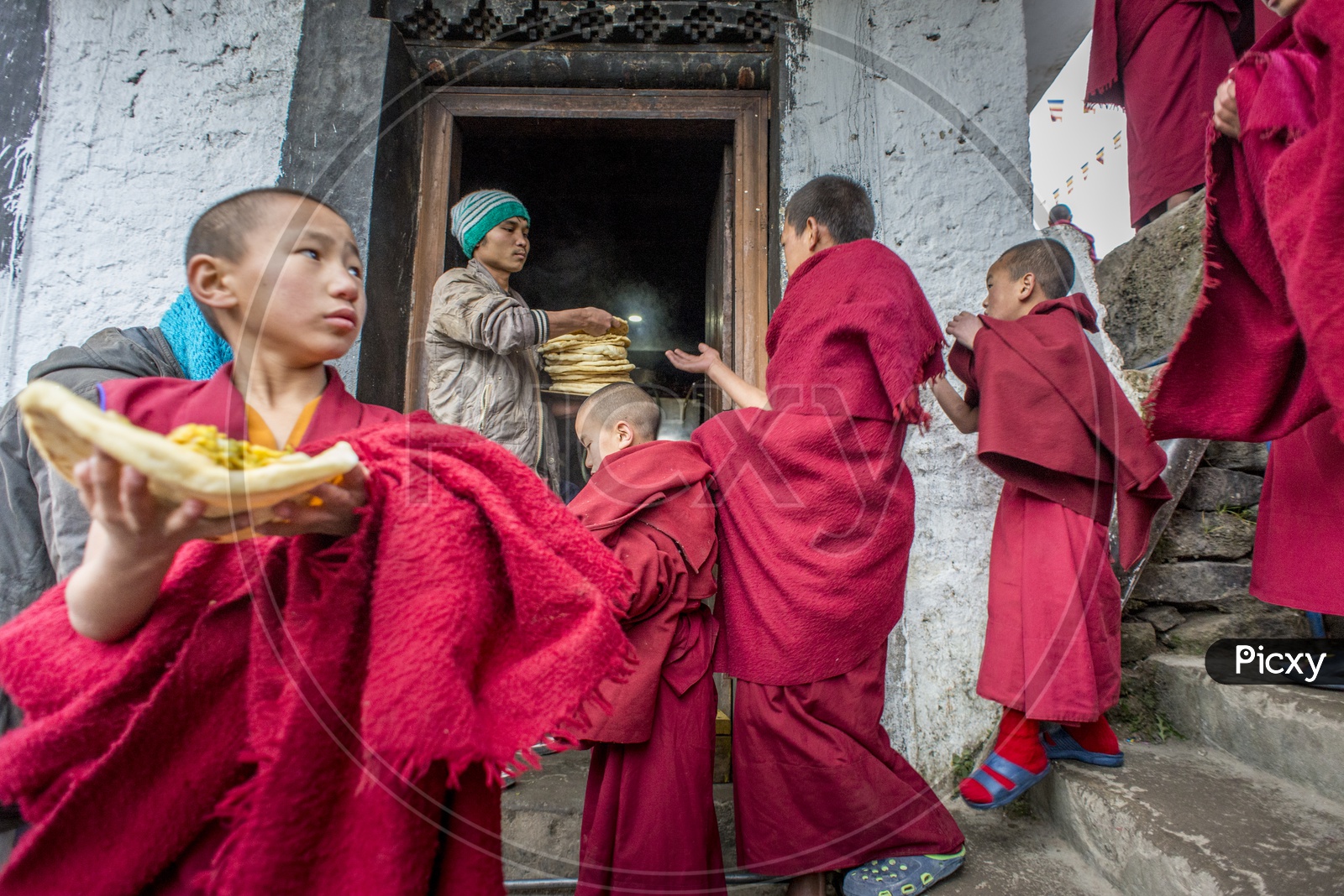 Child Buddhist Monks, Arunachal Pradesh