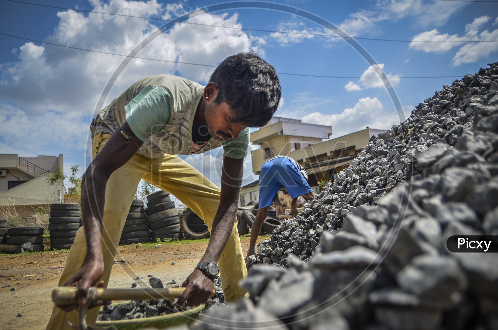 Image Of Daily Labour Construction Workers LP783481 Picxy