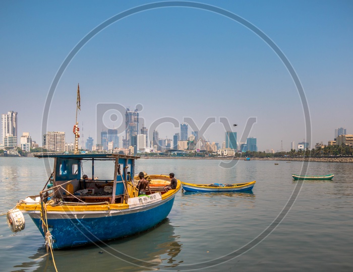 Boats in Bombay