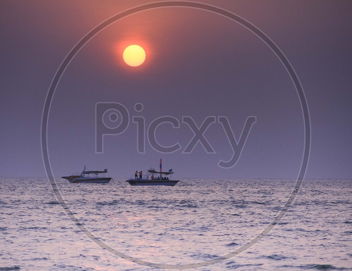 Sunset at Gokarna Beach