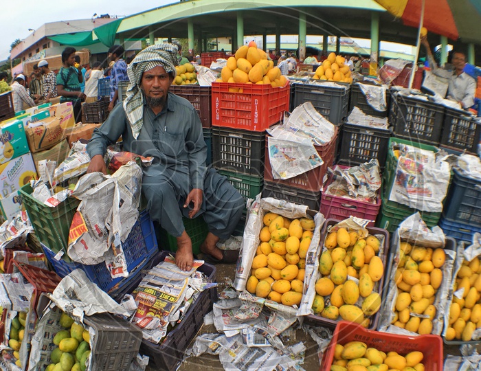 Fruit Seller/Mango Seller/Rythu Bazar/Raithu Bazar