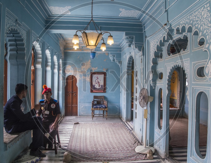 Security at Udaipur Palace
