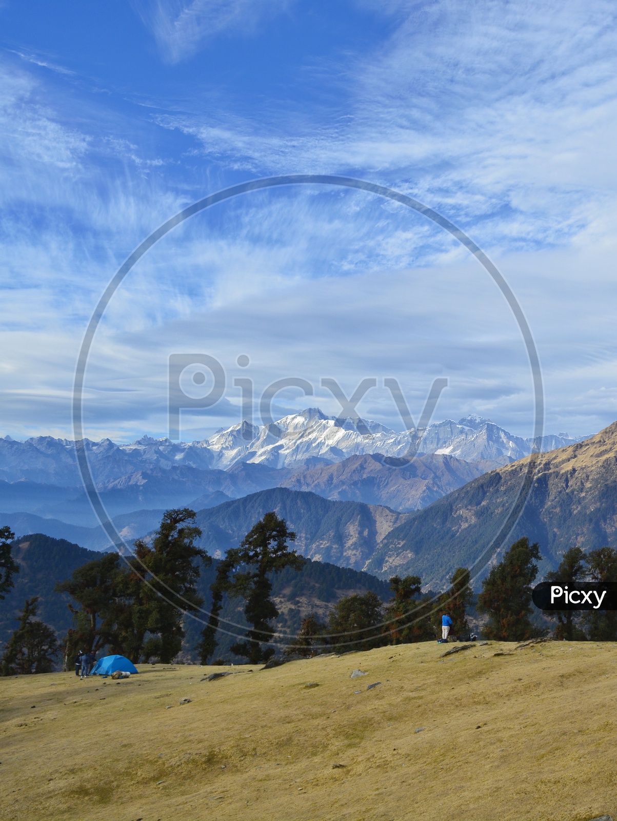 View of Kedar Dome from Chopta
