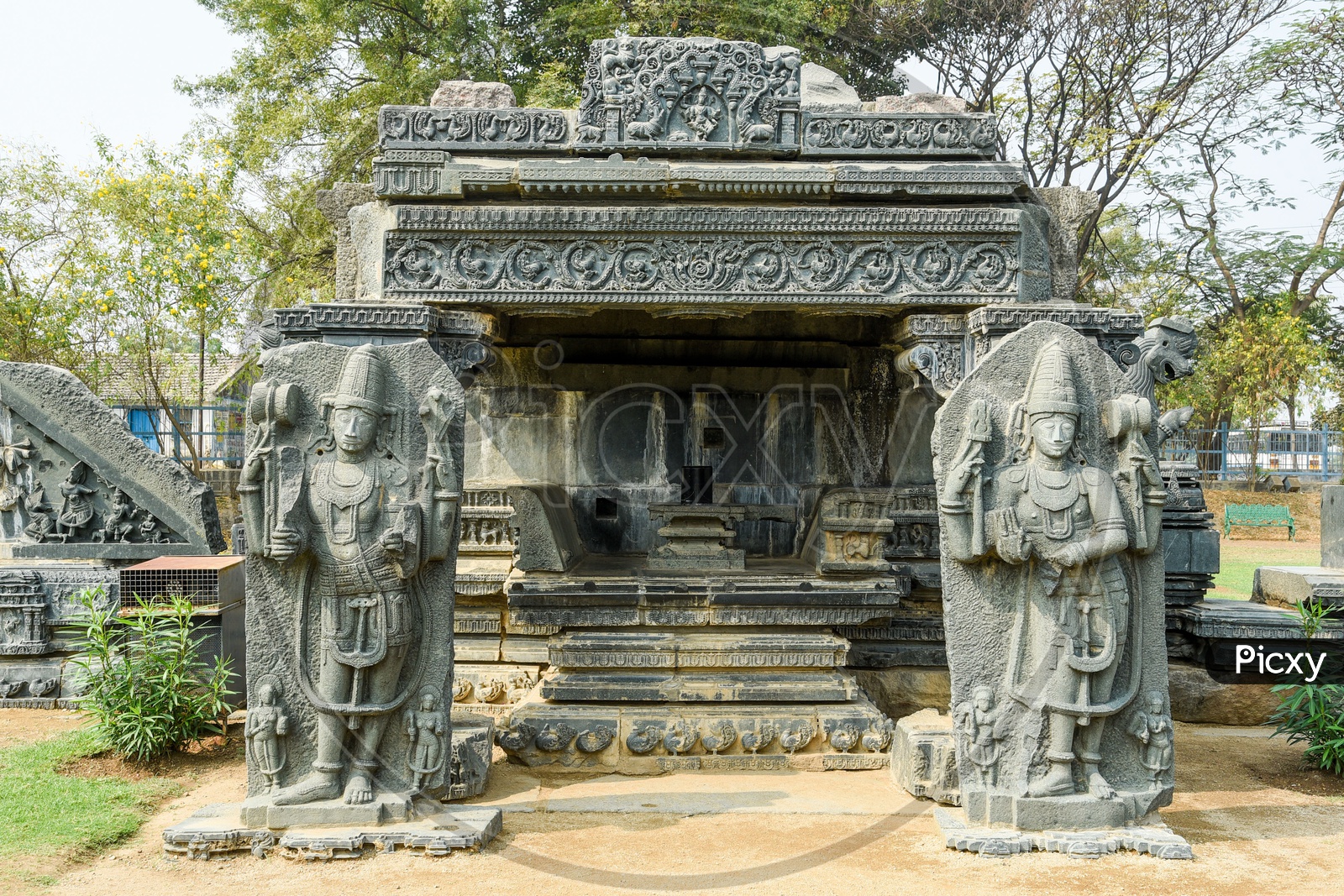 12th Century Architecture of Kakatiya Dynasty at Fort Warangal Park