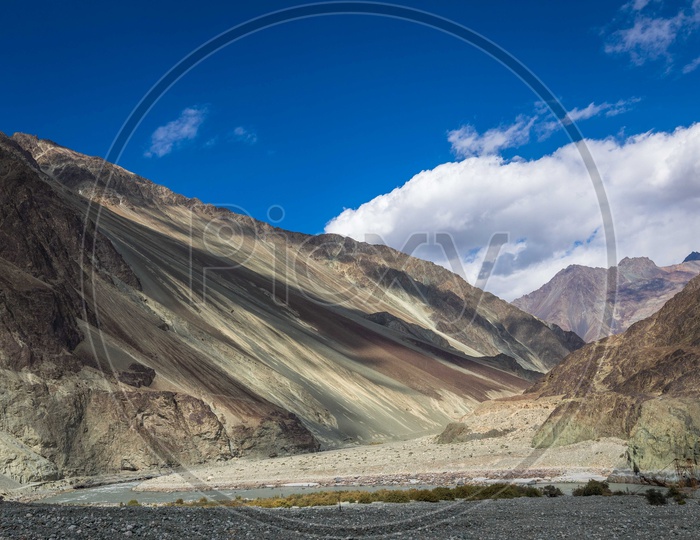 Mountains or Hills of Leh ladakh