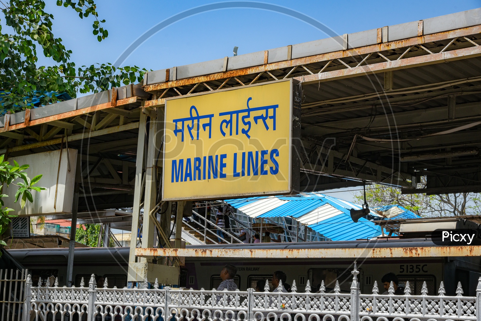 Image of Marine Lines StationPG208055Picxy