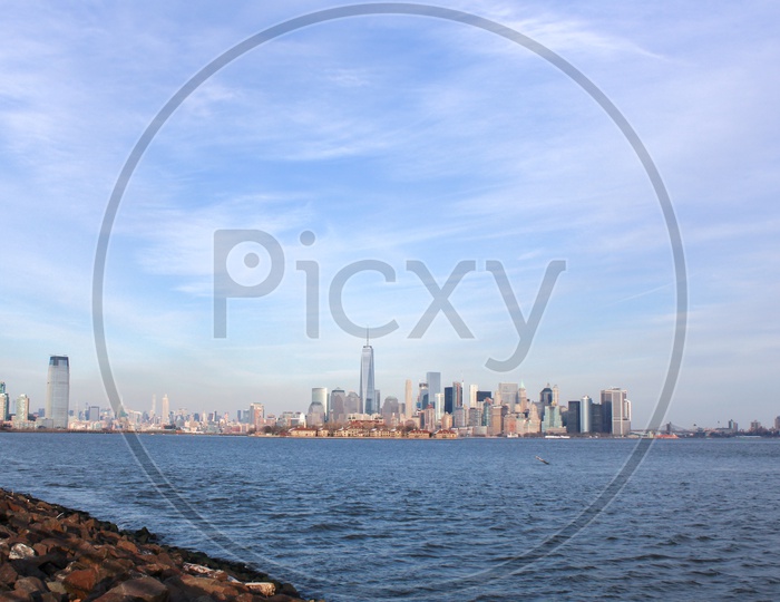 South Tip of Manhattan as seen from Liberty State Park