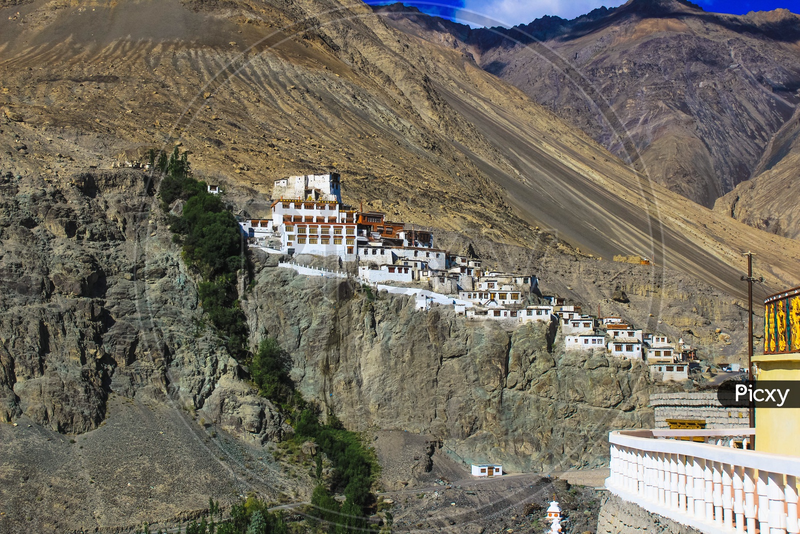 A monastery at Leh