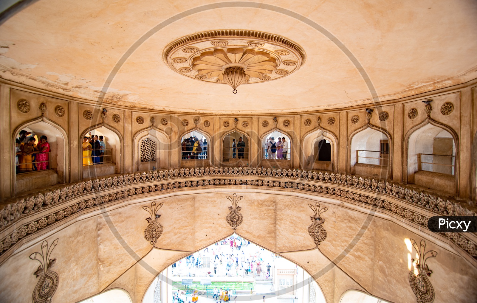 Interior view of Charminar