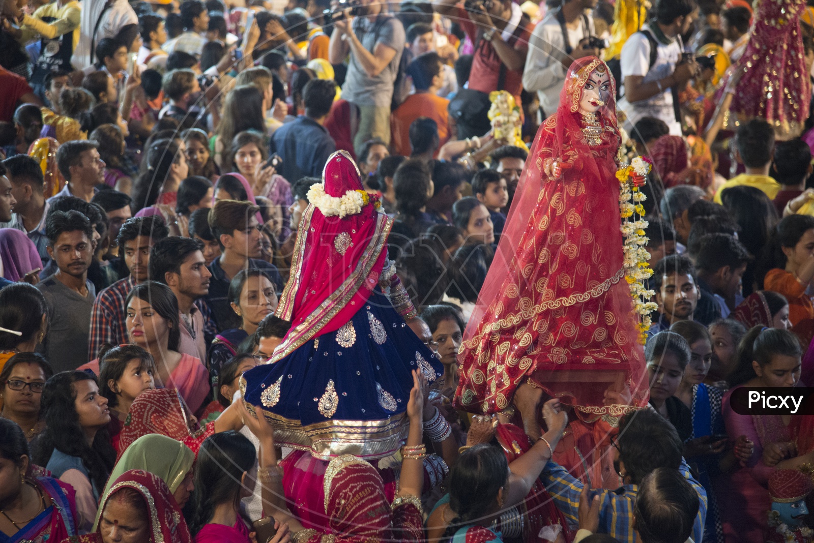 Rajasthani Women at Mewar Gangaur Festival, Udaipur