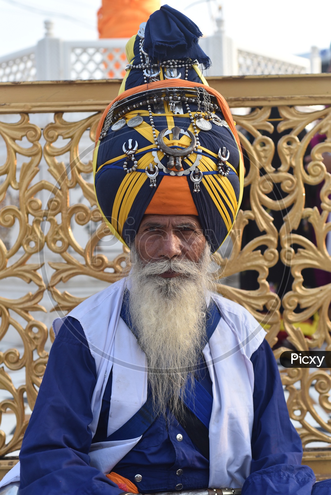 Nihang Sikh Senior Citizen