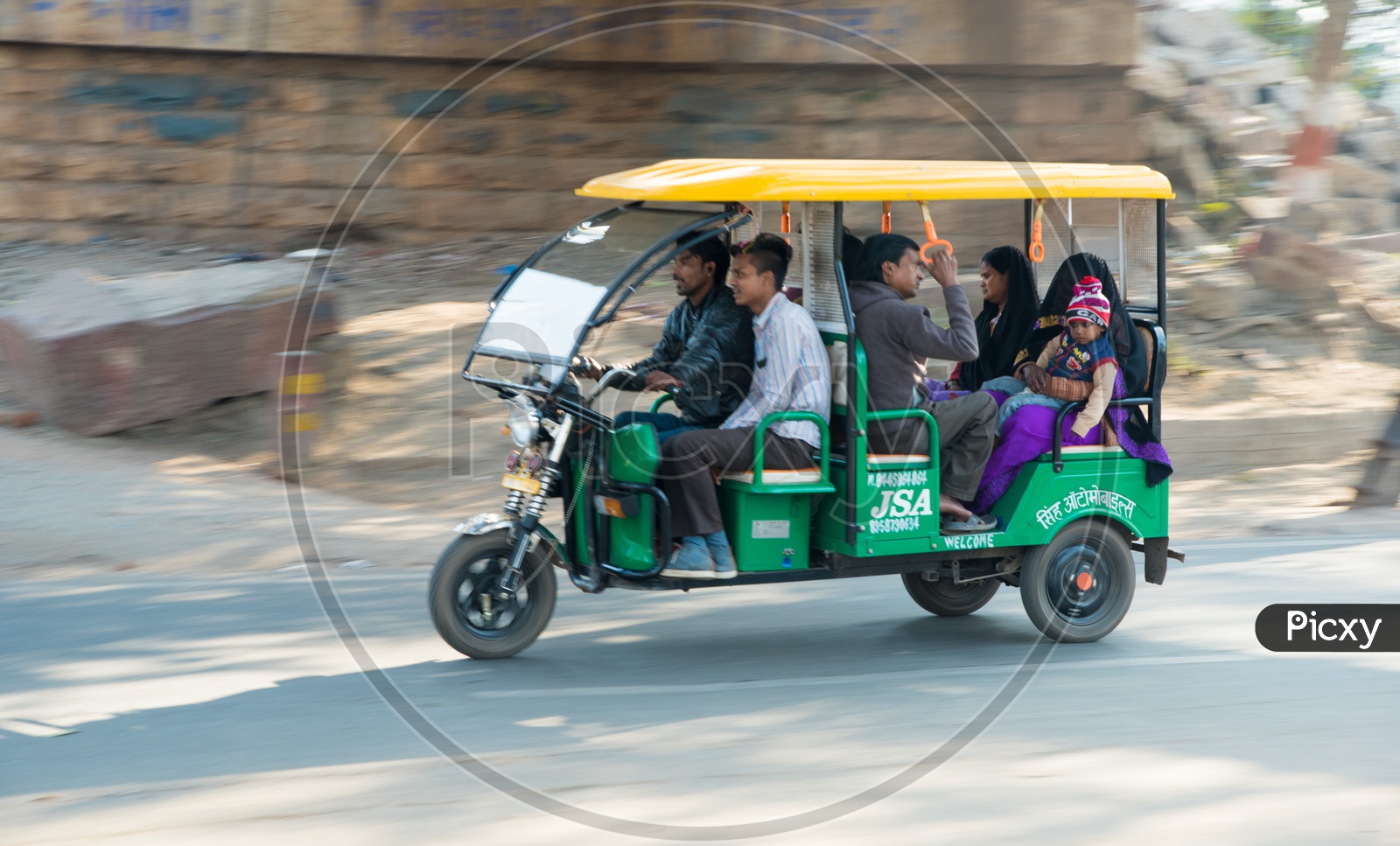 Battery Operated Rickshaws