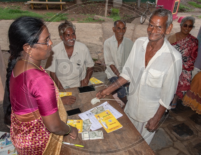 NTR Bharosa Pension Scheme beneficiaries, Andhra pradesh.