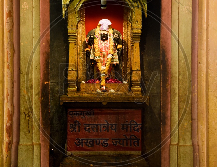 Idol of Lord Datttareya