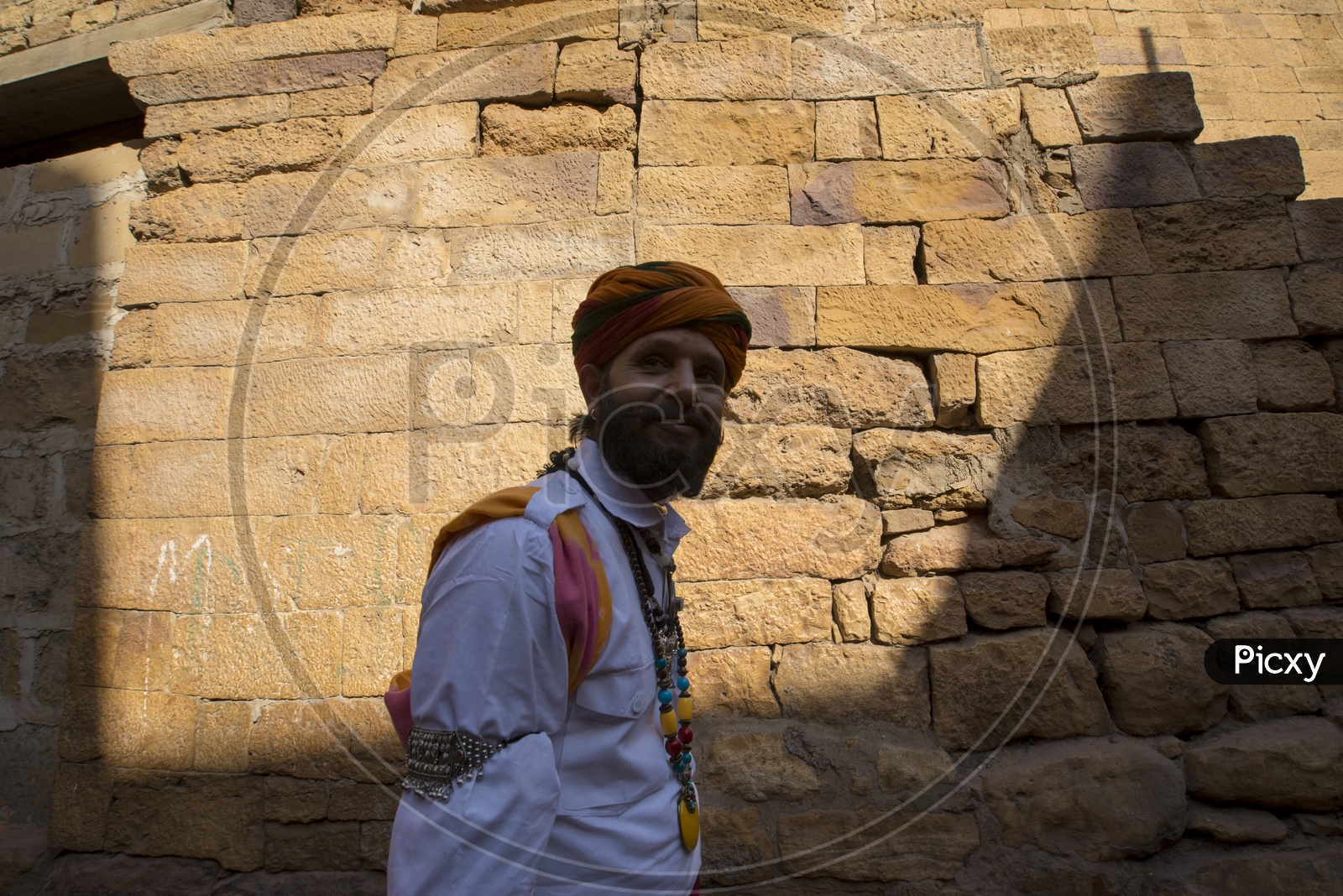 Rajasthani Man at Jaisalmer Fort