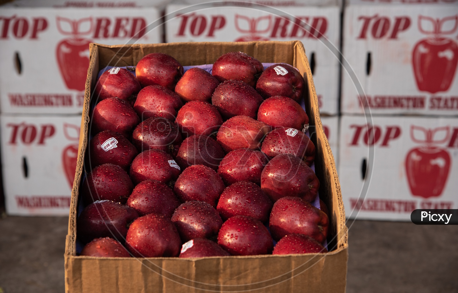 Top Red Brand Red Washington Apples