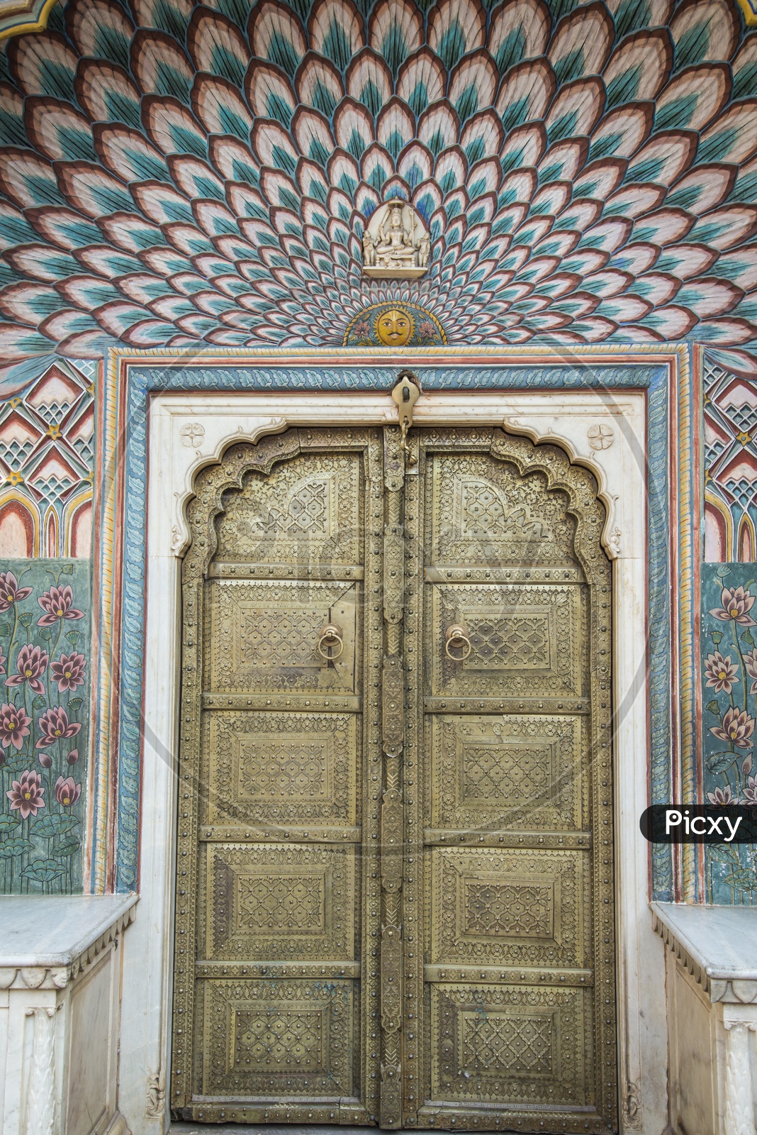 Doors in City Palace, Jaipur