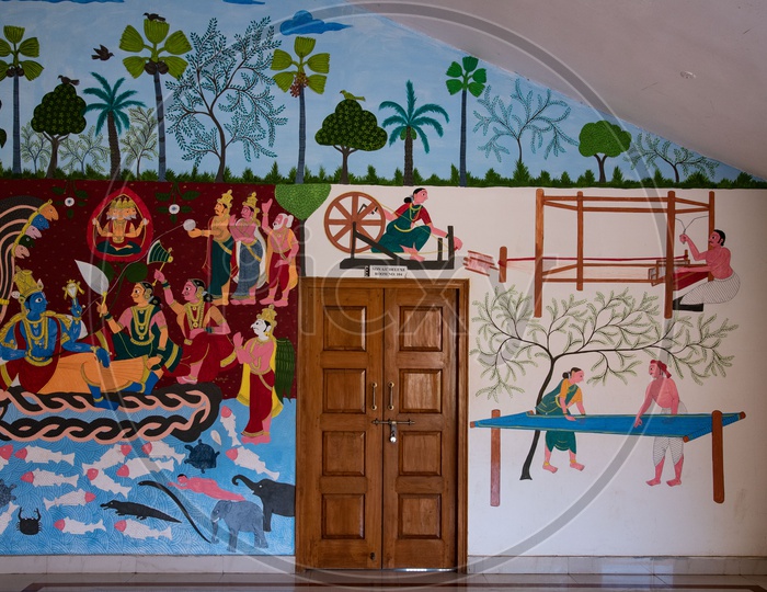 Handloom Museum at Bhoodan Pochampally