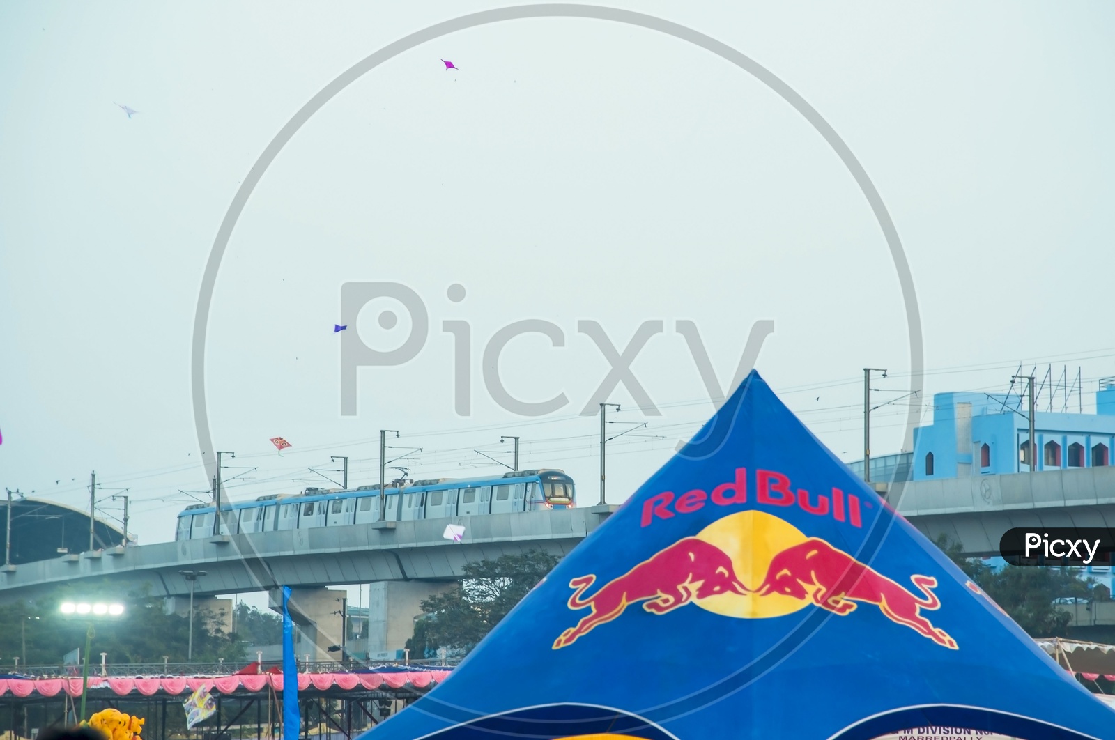 Image of Hyderabad Metro RailQH588455Picxy