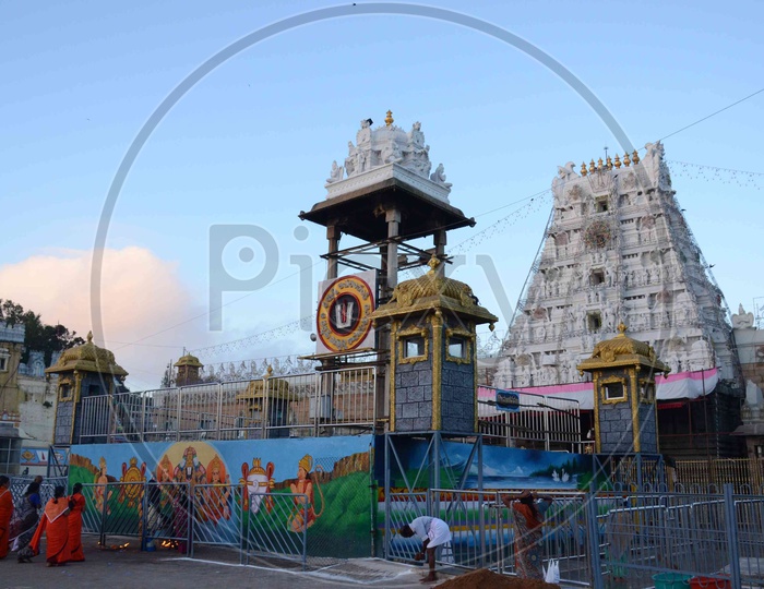 Gopuram at TTD