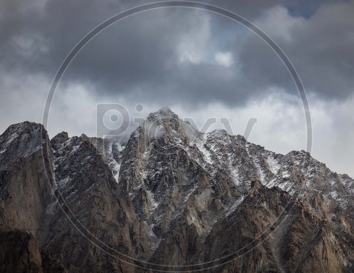 Hills and snowy Mountains of Leh -Ladakh