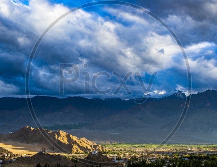 View of Leh, Ladakh