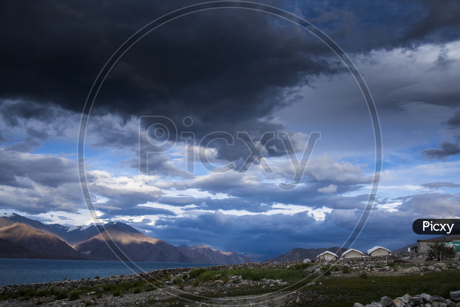Clouds at Pangong Lake, Ladakh