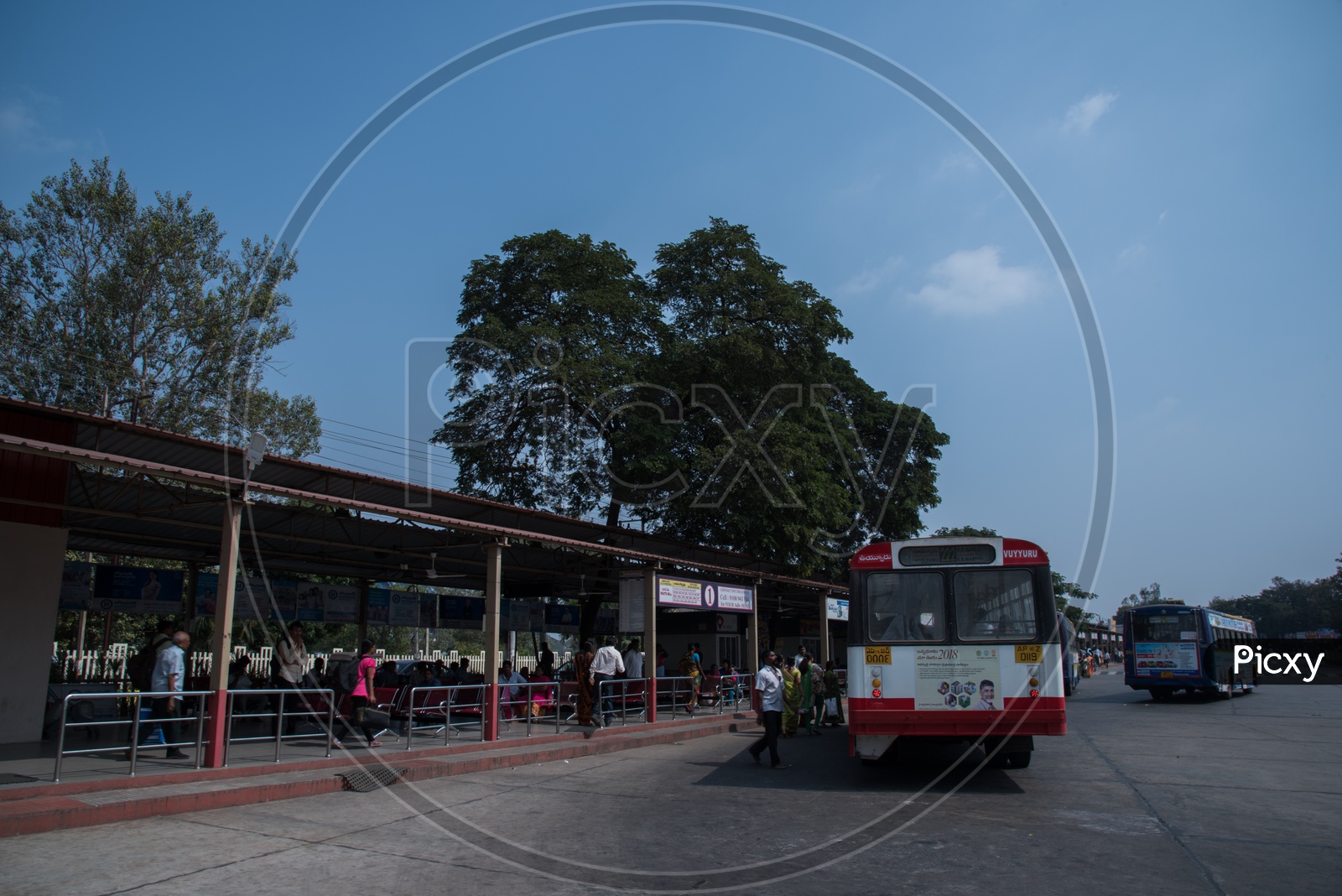 City Bus Stand,Vijayawada