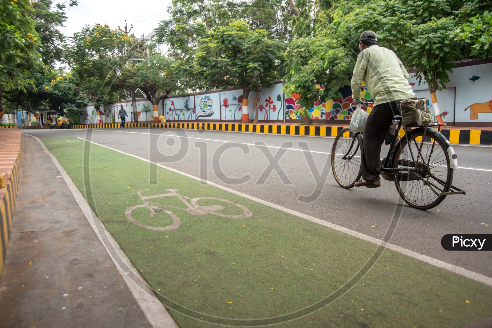 Cycle track in Vizag