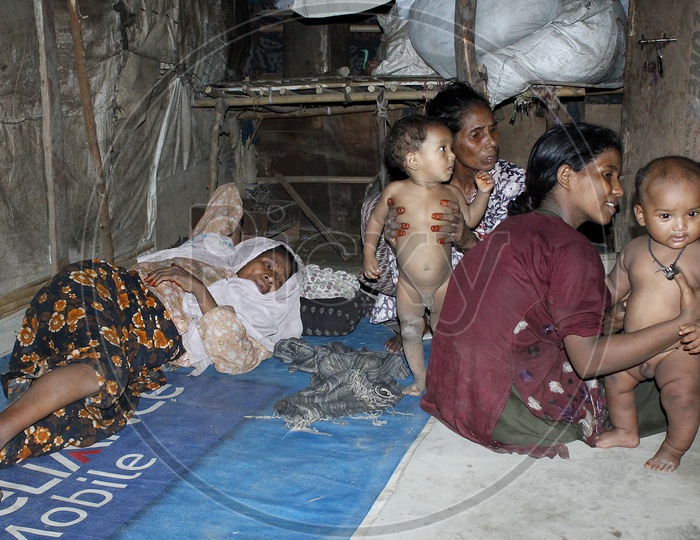 Delhi’s Rohingya refugee camp 2014