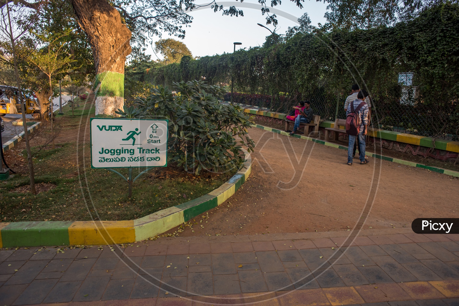 jogging track in central park