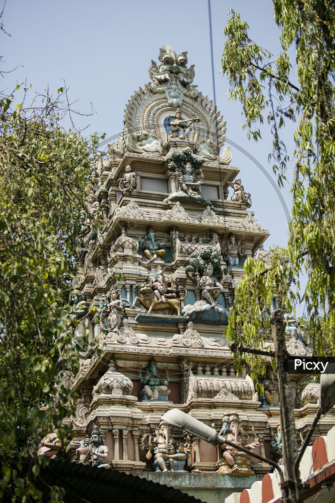 the vimana, Bull temple