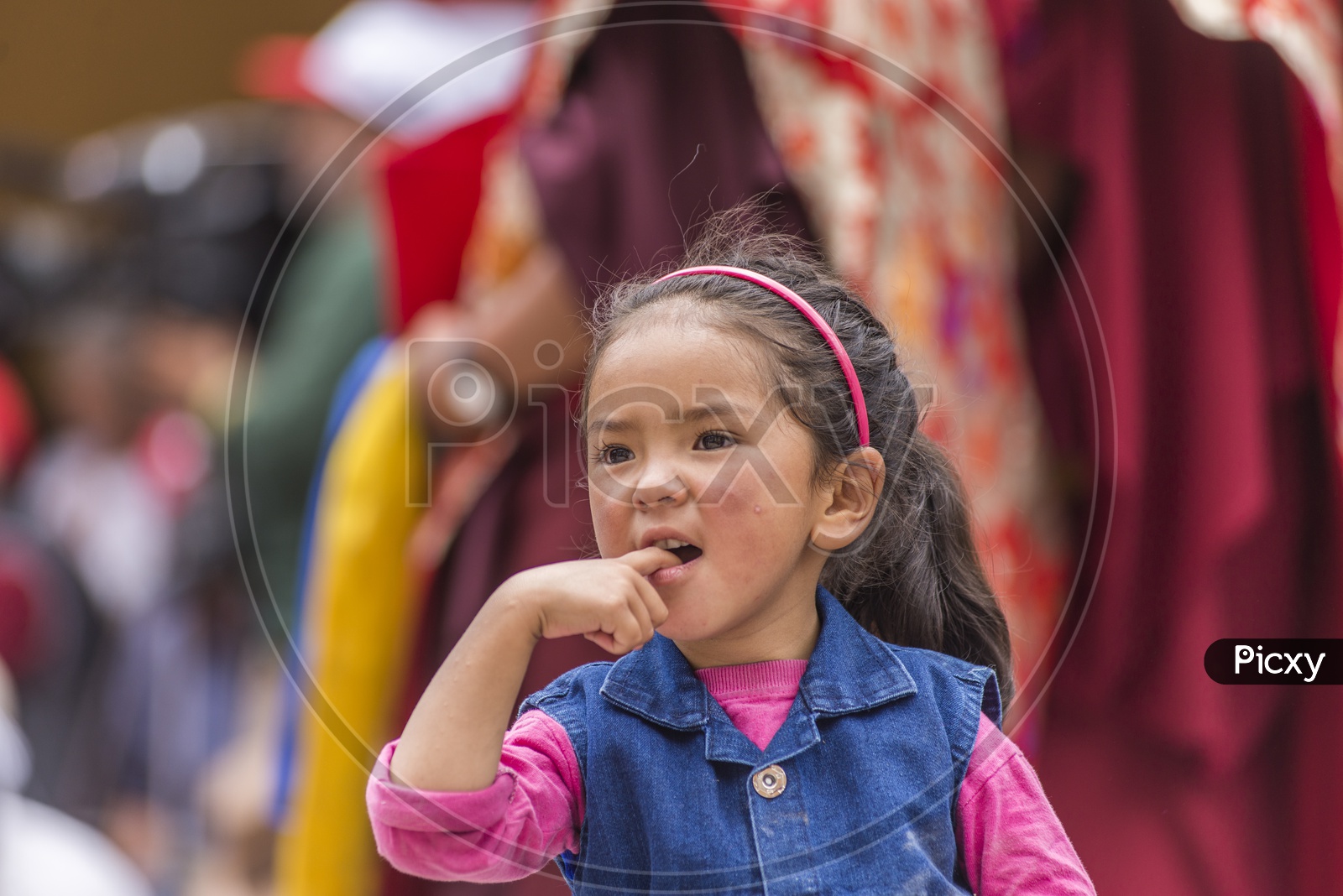 Child at Hemis Festival, Ladakh