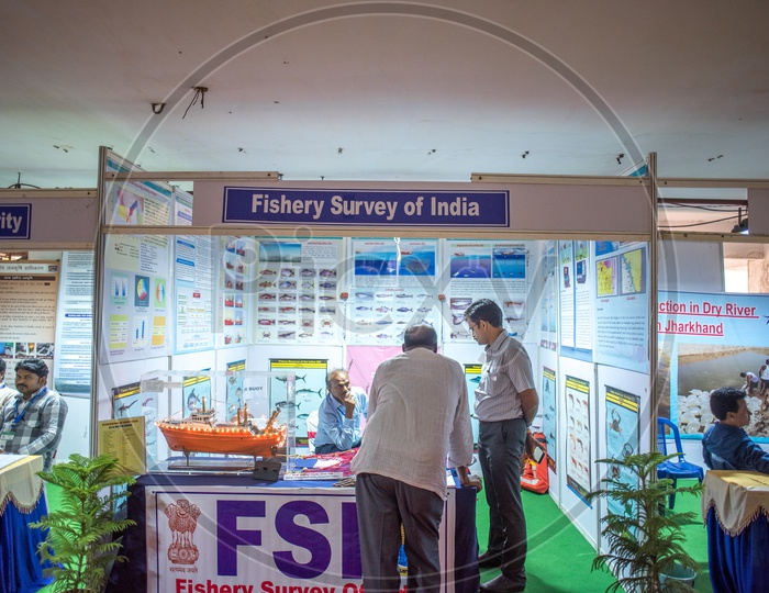 Fishery survey of india stall in fish farmers day