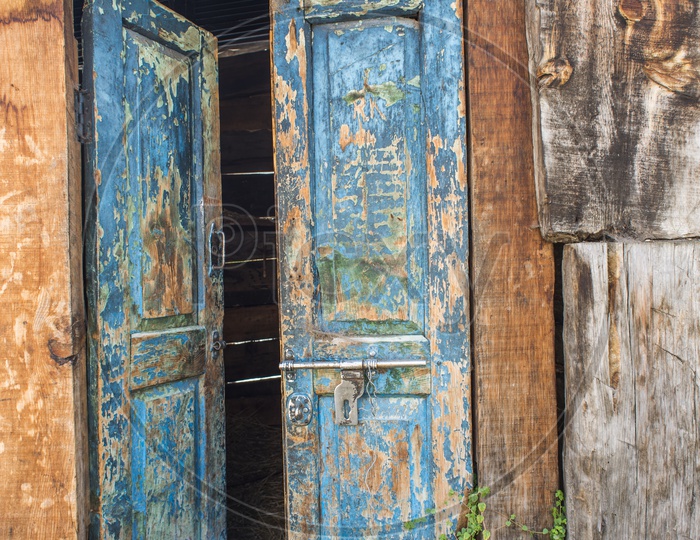 Wooden Doors at Chitkul Village