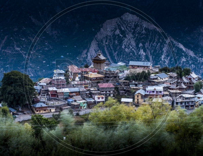 View of Kalpa, Himachal Pradesh