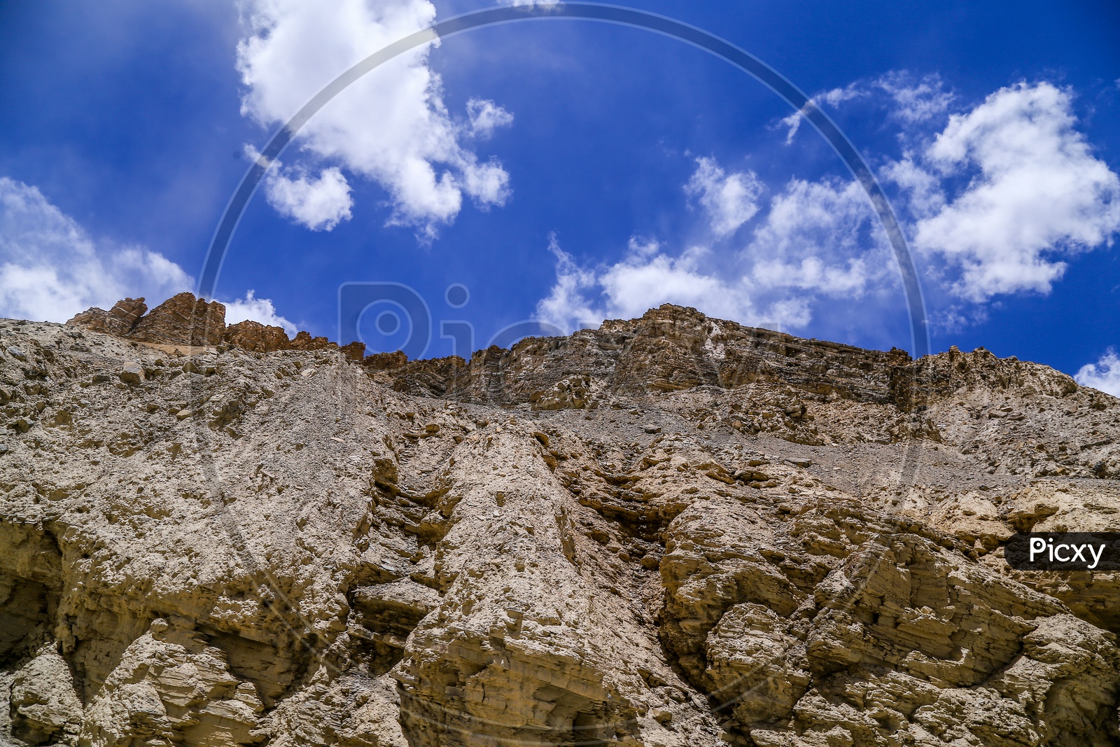 Natural Rock Formations, Manali to Leh Highway